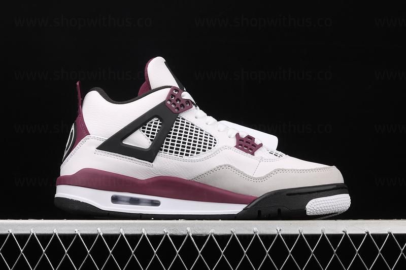 PSG x Air Jordan 4 AJ4 Retro - Bordeaux