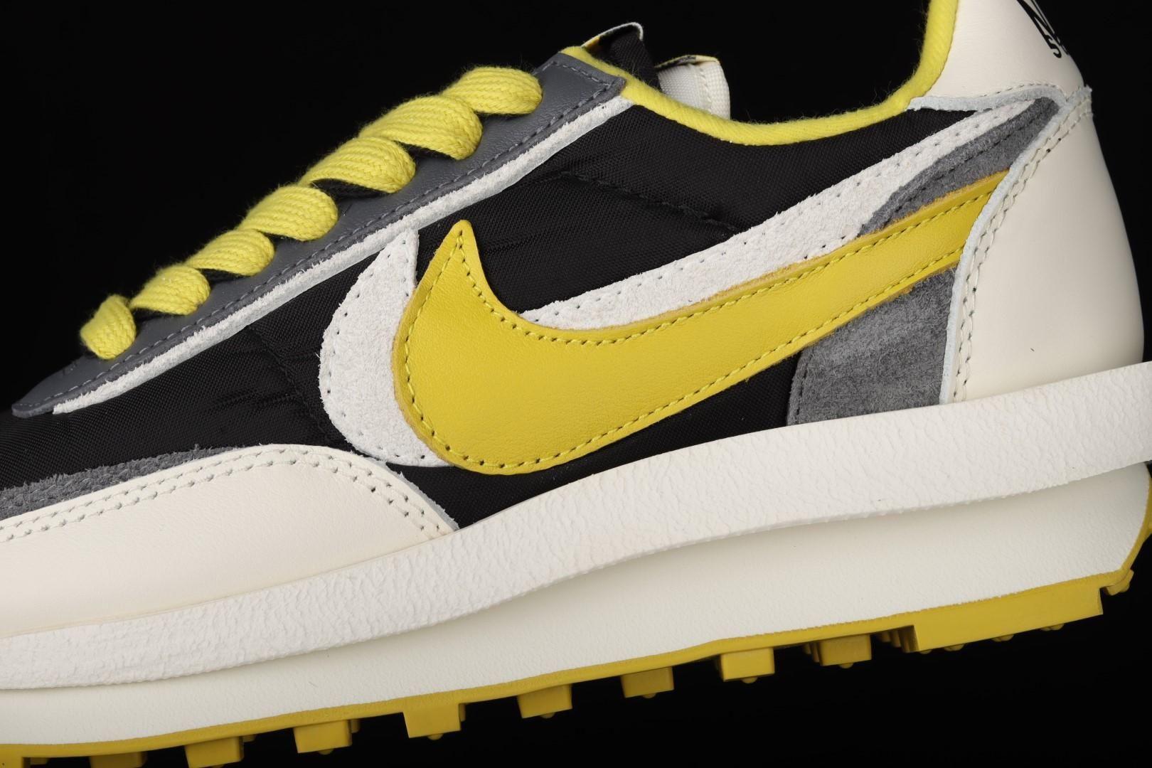 LDWaffle x sacai x UNDERCOVER - Black and Bright Citron