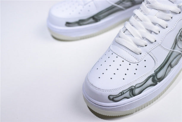 NikeAir Force 1 Low - Skeleton Halloween