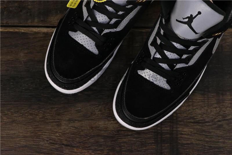 Air Jordan 3 AJ3 Retro Tinker -  Black Cement