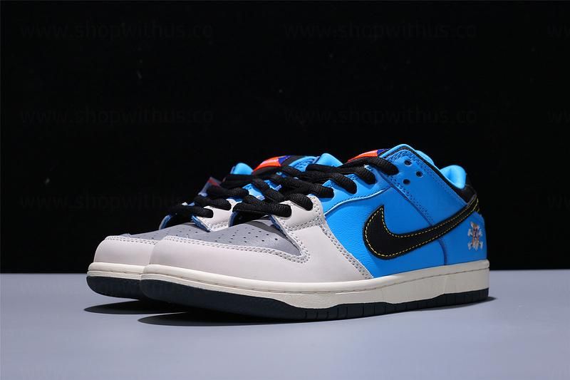 Instant Skateboards x NikeSB Dunk Low - Blue Hero