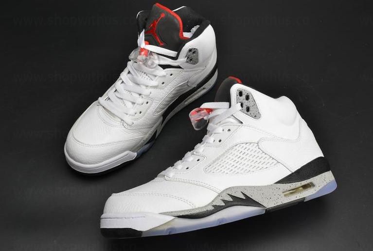 Air Jordan 5 AJ5 Retro - White Cement