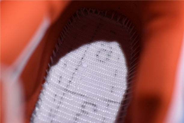 Air Jordan 4 AJ4 Basketball Shoes - White/Game Royal-Orange