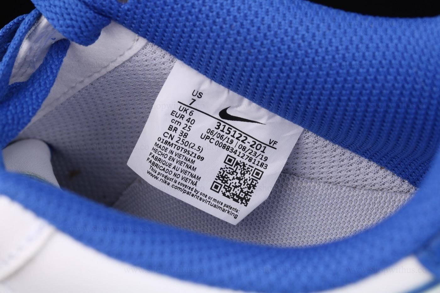 Pepsi x NikeAir Force 1 AF1 Low - White/Royal Blue