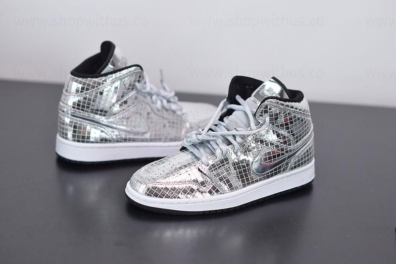 Air Jordan 1 AJ1 Mid - Disco Ball