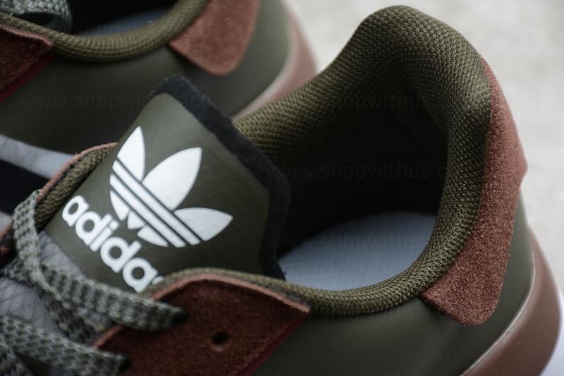 adidasMen's X_PLR - White/Brown/ArmyGreen