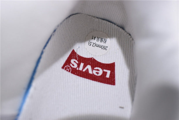 Levi's x Air Jordan 4 AJ4 Retro (Levi's Tag) - White Denim