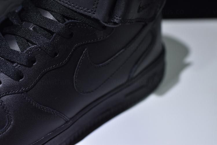 NikeUnisex Air Force 1 AF1 Mid - Triple Black