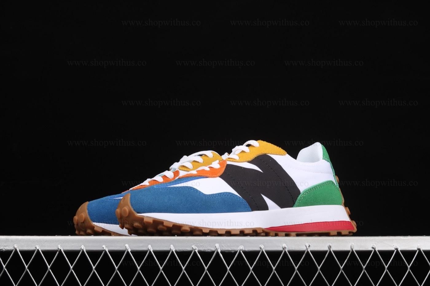 New Balance 327 -Colourful White