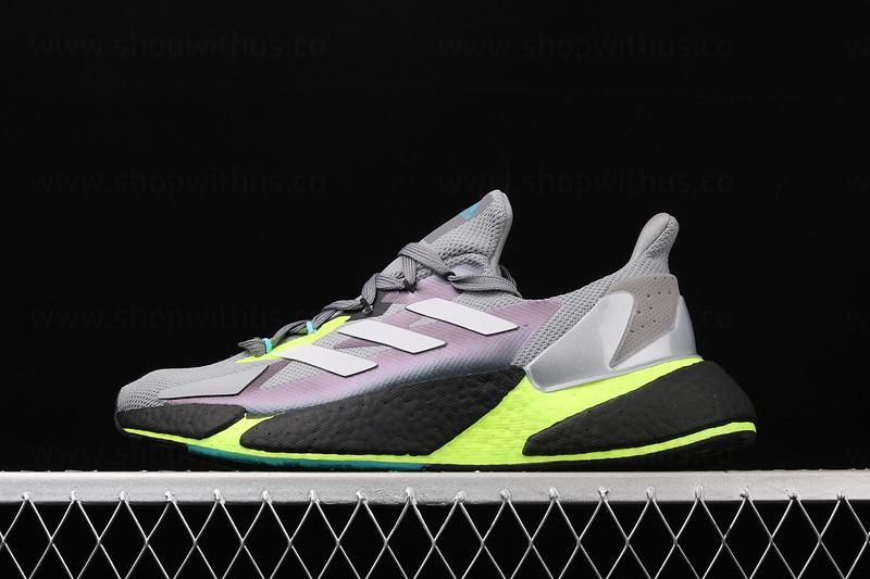 adidasMen's X9000L4 - Grey/Volt