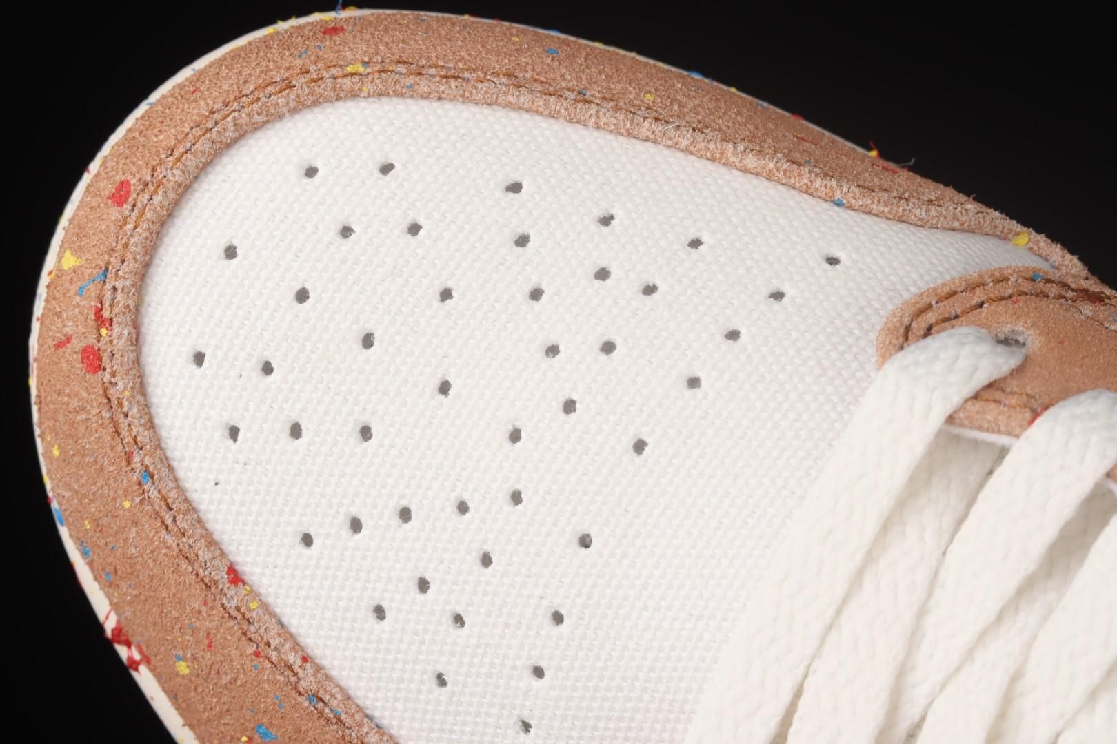 Air Jordan 1 AJ1 Mid - Brushstroke