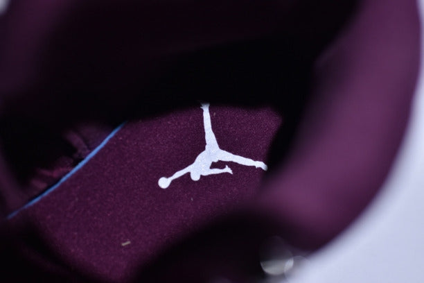 Air Jordan 12 AJ12 Retro Basketball Shoes - Bordeaux/Sail-Metallic Silver