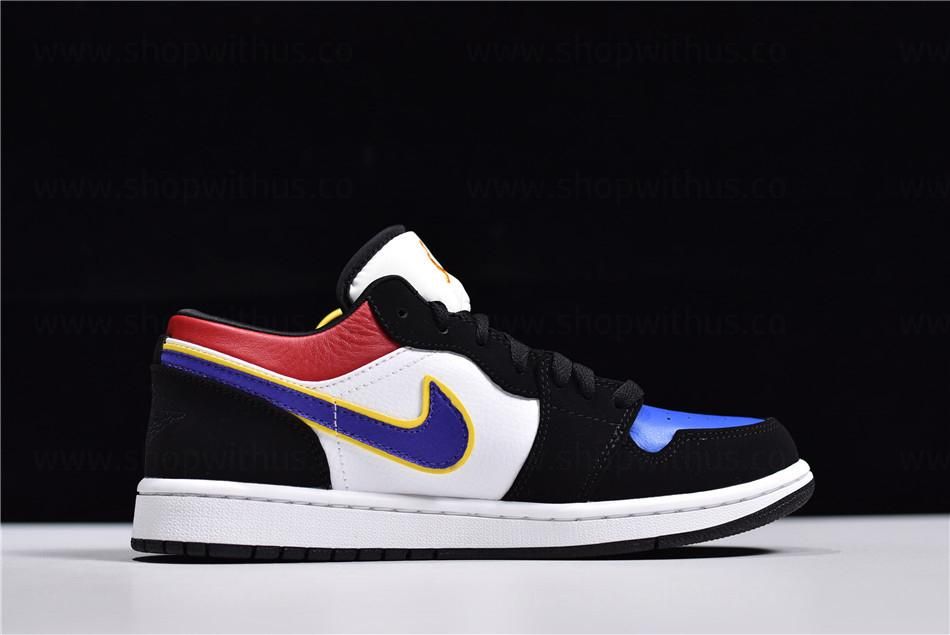 Air Jordan 1 AJ1 Low - Lakers Top 3