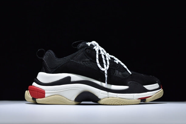 BalenciagaUnisex Vintage Triple S Trainers - Black/White/Red
