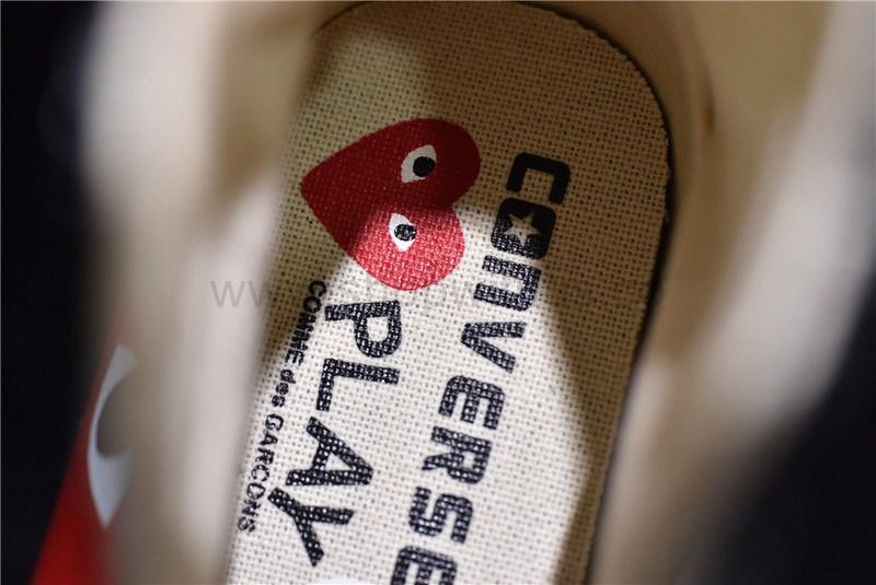 Comme des Garcons Play x Converse Chuck Taylor All-Star 70s Hi - Black