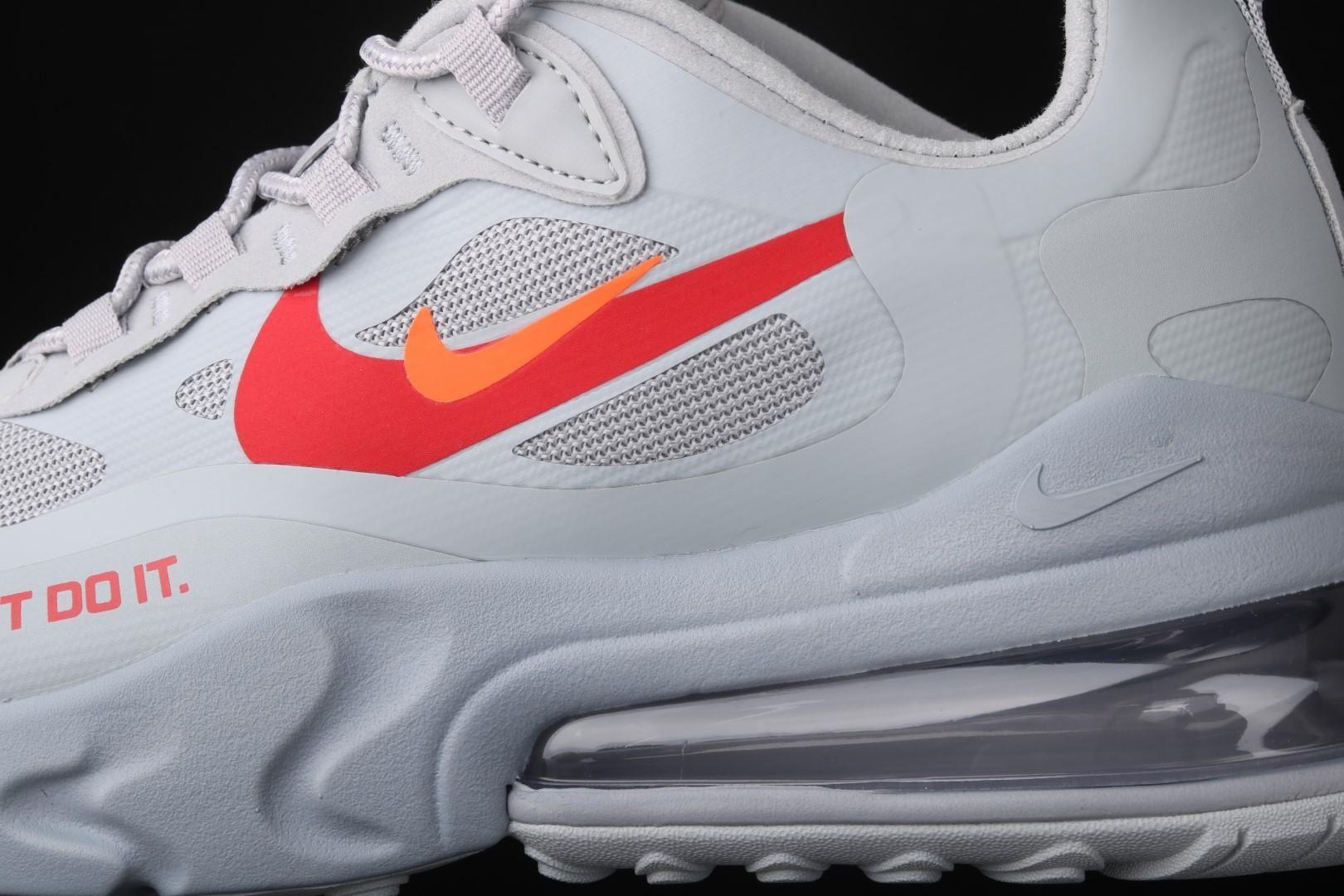 NikeUnisex Air Max 270 AM270 React - Just Do It Grey