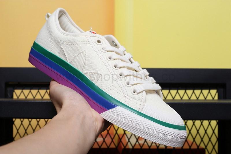 adidasOriginals Nizza Pride - Off White