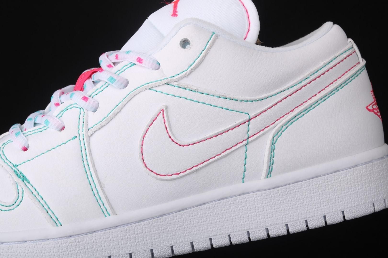 Air Jordan 1 AJ1 Low - Glow-In-The-Dark