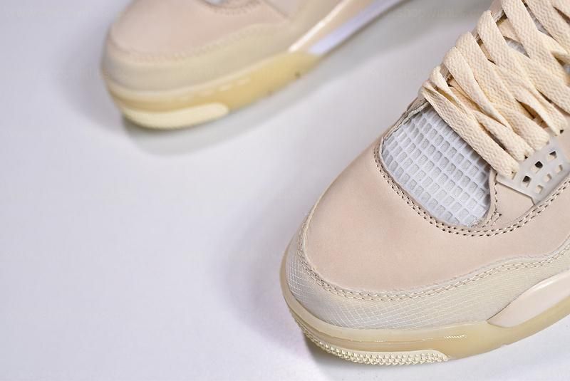 Off-White™ x Air Jordan 4 AJ4 Retro  - Sail
