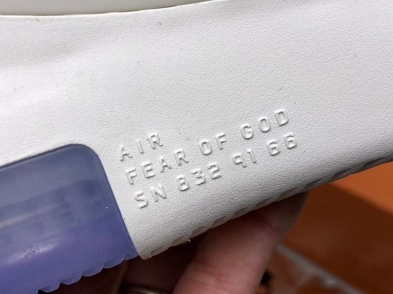 Jerry Lorenzo x NikeAir Fear Of God 1 - Light Bone