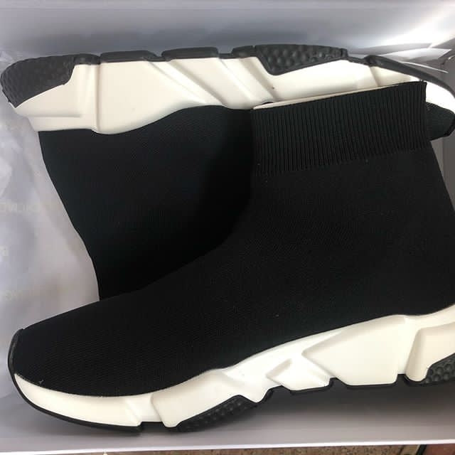 BalenciagaUnisex Speed Trainer Mid - Black/White