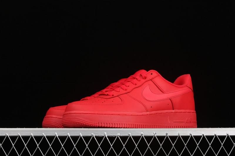 NikeAir Force 1 AF1 Low - Triple Red