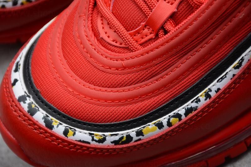 NikeUnisex Air Max 97 Leopard Pack - Red