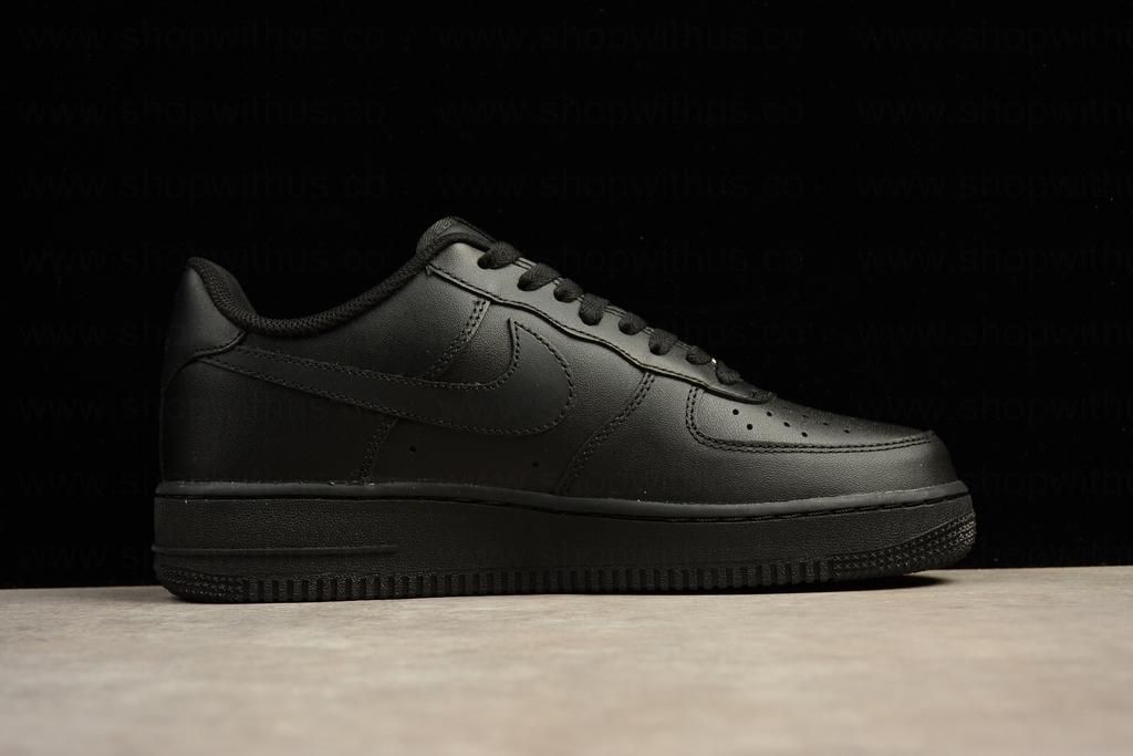 (Synthetic Leather)NikeAir Force 1 AF1 Short - Triple Black