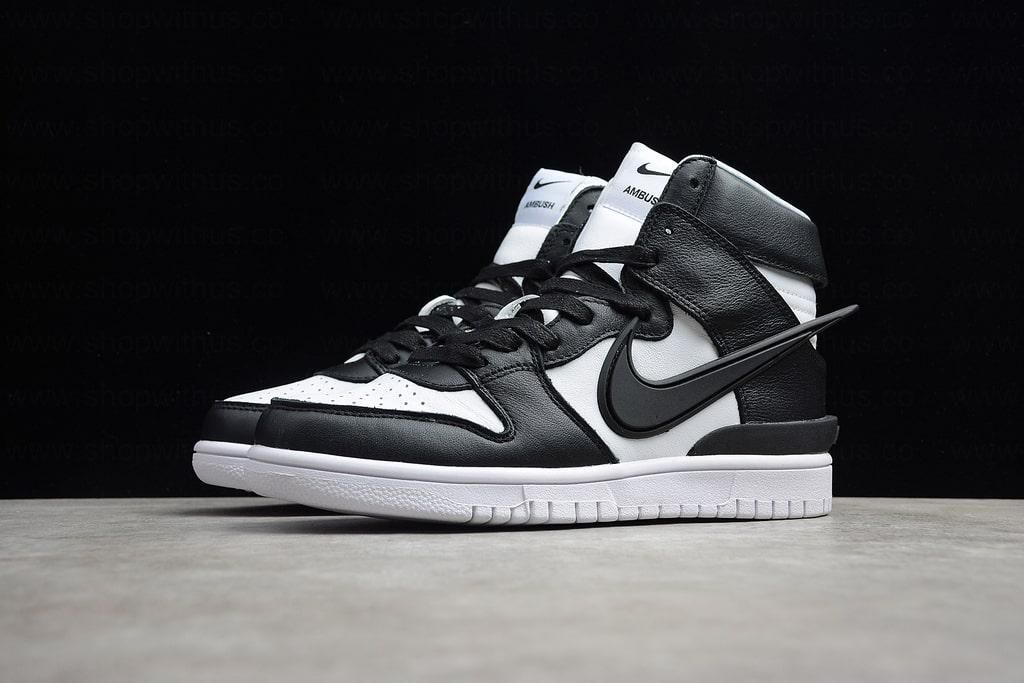 Ambush x NikeUnisex Dunk High- Black/White