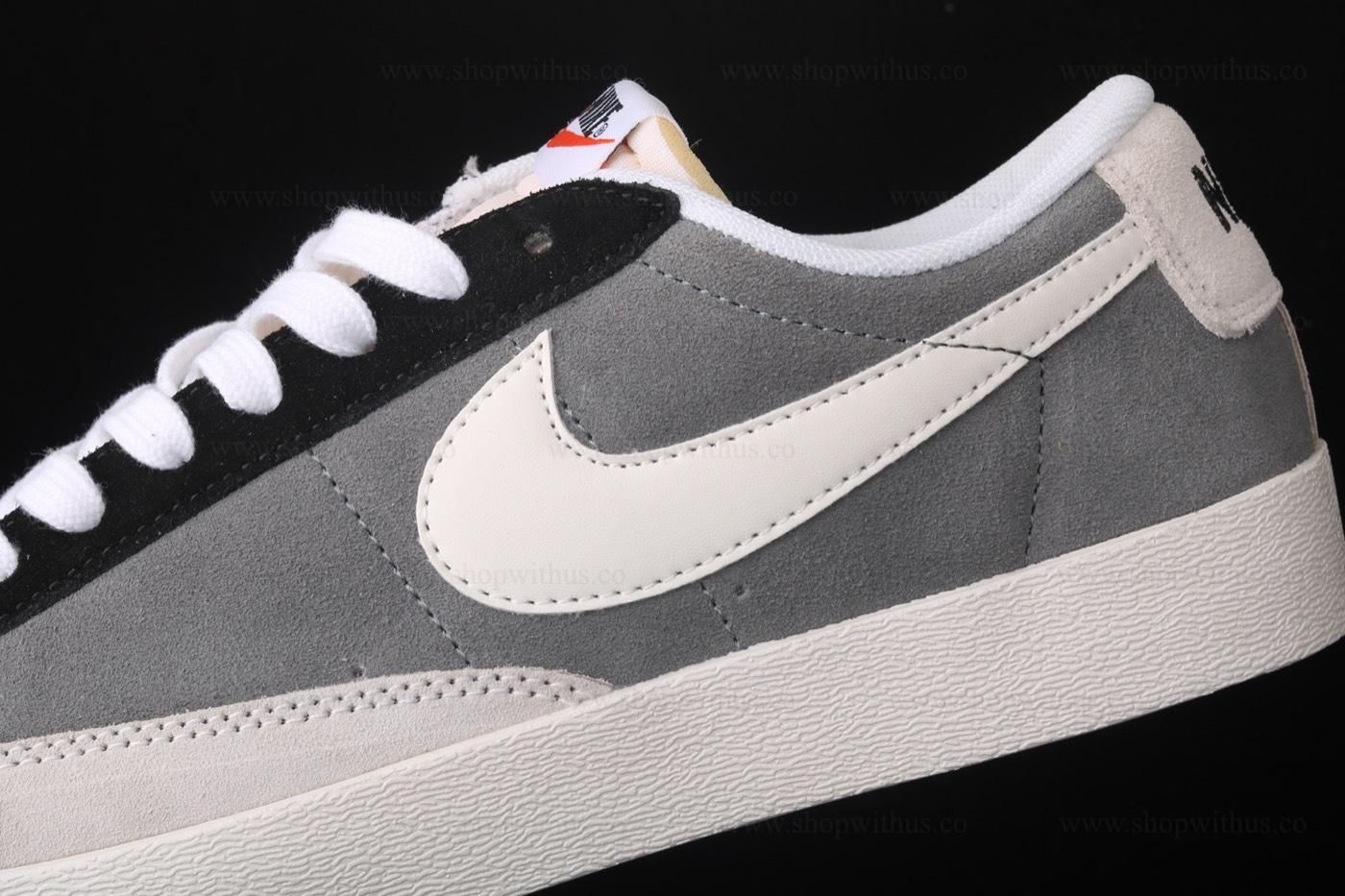 NikeUnisex Blazer Low QS - Carbone Grey/Black
