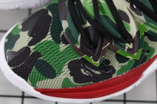 Bape x NikeBasketball Kyrie 5 PE Camo - Green/White
