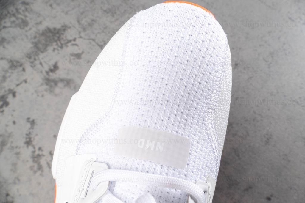 adidasMen's NMD R1 V2 - Cloud White/Solar Red