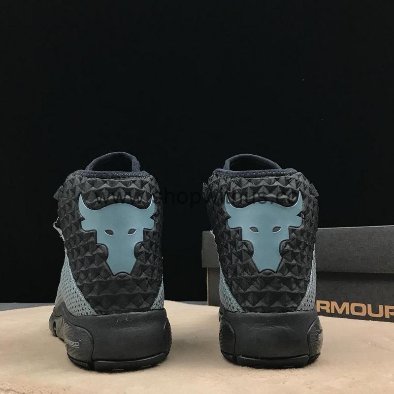 Under Armour x Project Rock Delta Training Shoes - Grey/Black