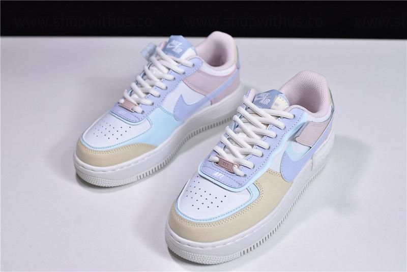 NikeUnisex Air Force 1 AF1 Shadow - Pastel