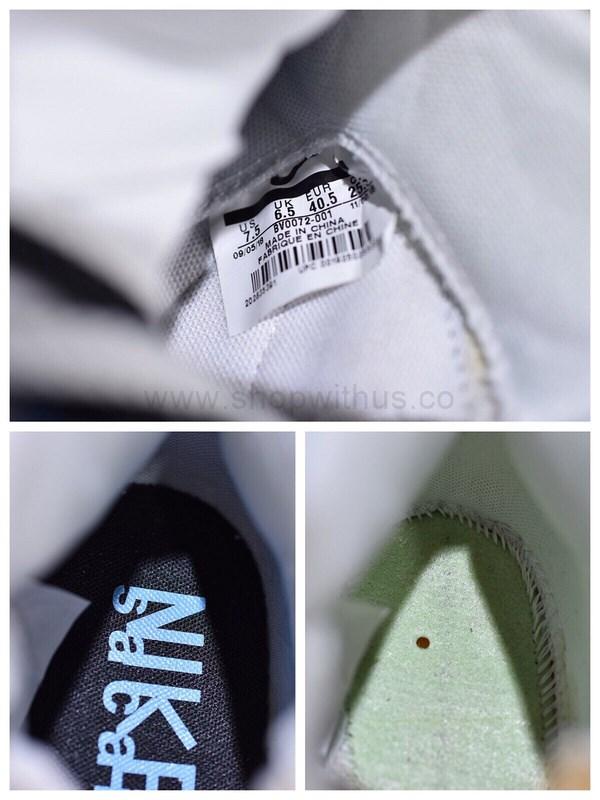 Sacai xNike Blazer Mid - White/Black/Legend Blue
