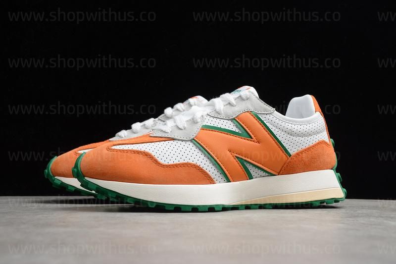 Casablanca X New Balance 327 - White/Orange