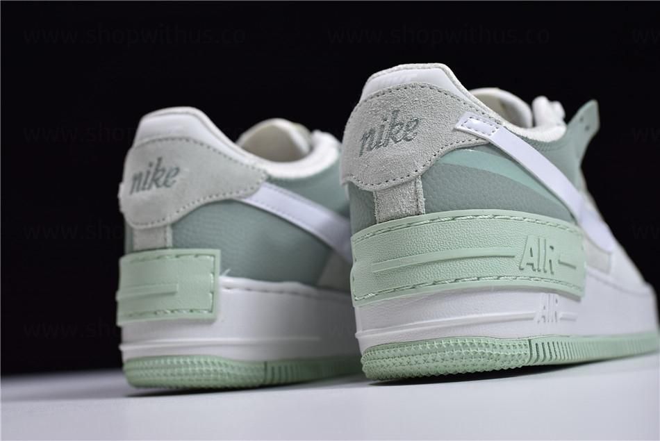 NikeUnisex Air Force 1 AF1 Shadow - Pistachio Frost