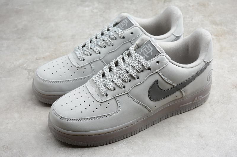 Reigning Champ x NikeAir Force 1 AF1 Low - Light Grey/Black(Custom)