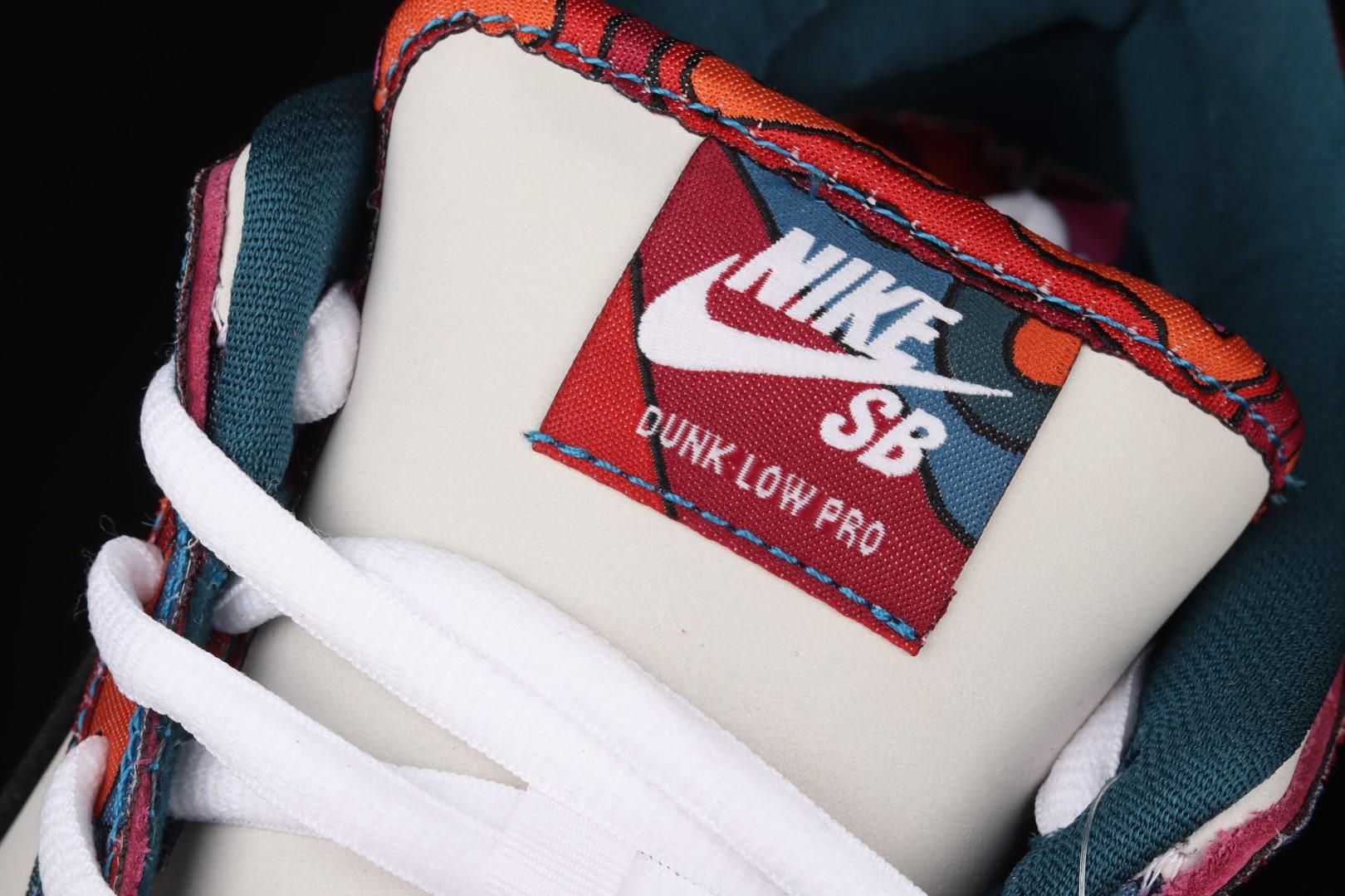 NikeSB Dunk Low Pro - Parra Abstract Art