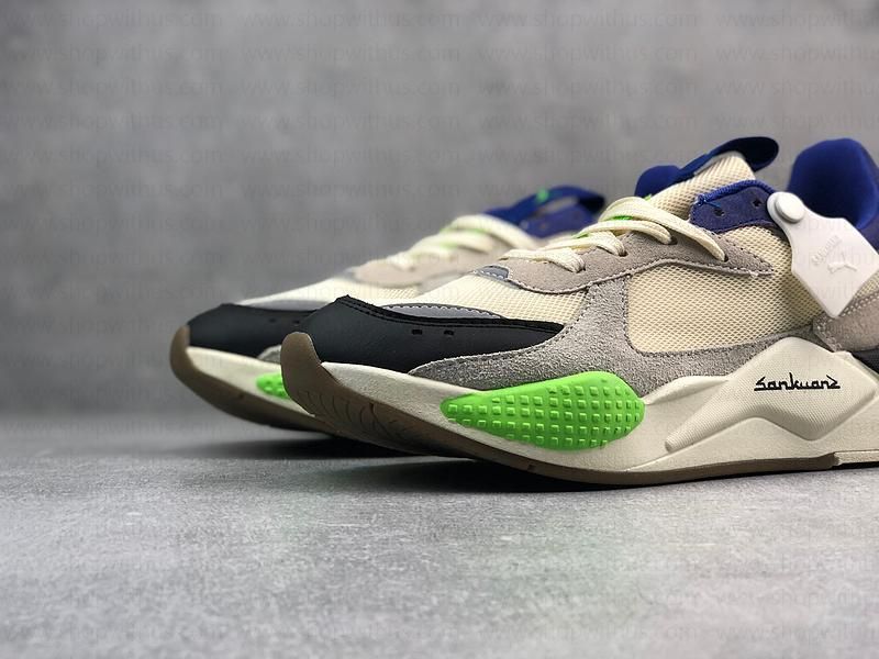 PumaRS-X x Sankuanz - Cloud Cream/Royal Blue