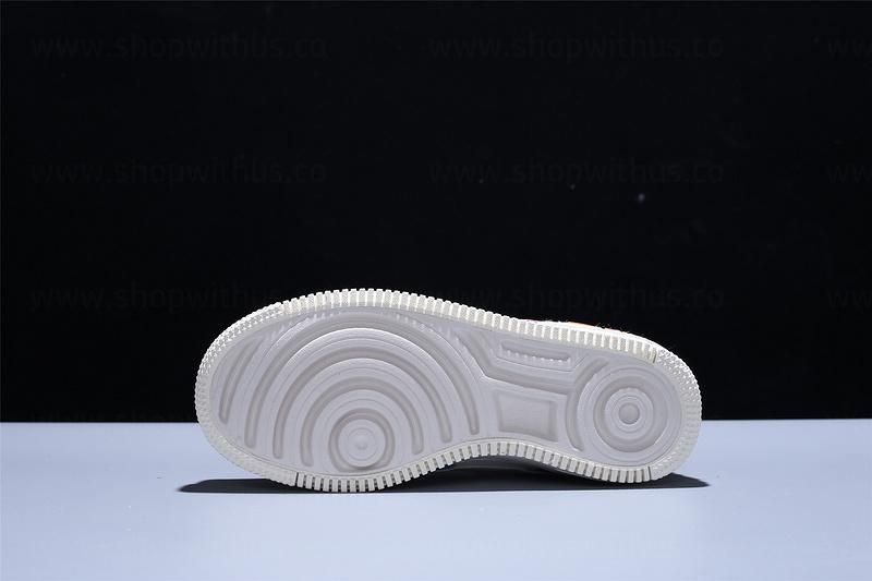 NikeUnisex Air Force 1 AF1 Shadow Beige - Pale Ivory