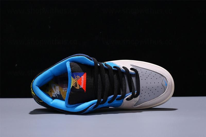 Instant Skateboards x NikeSB Dunk Low - Blue Hero