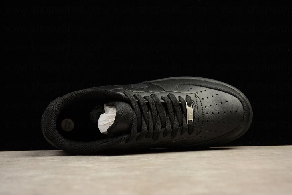(Synthetic Leather)NikeAir Force 1 AF1 Short - Triple Black