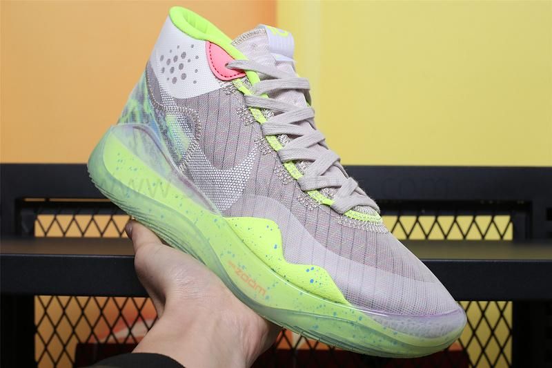 NikeBasketball  Zoom KD 12 - Multi-Color/White