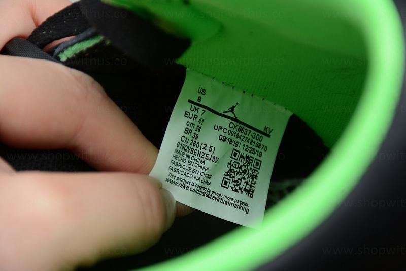 Air Jordan 1 AJ1 High Zoom - Zen Green