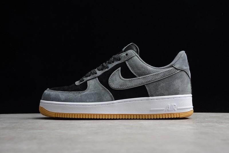 NikeUnisex Air Force 1'07 Low - Grey /Black/ White