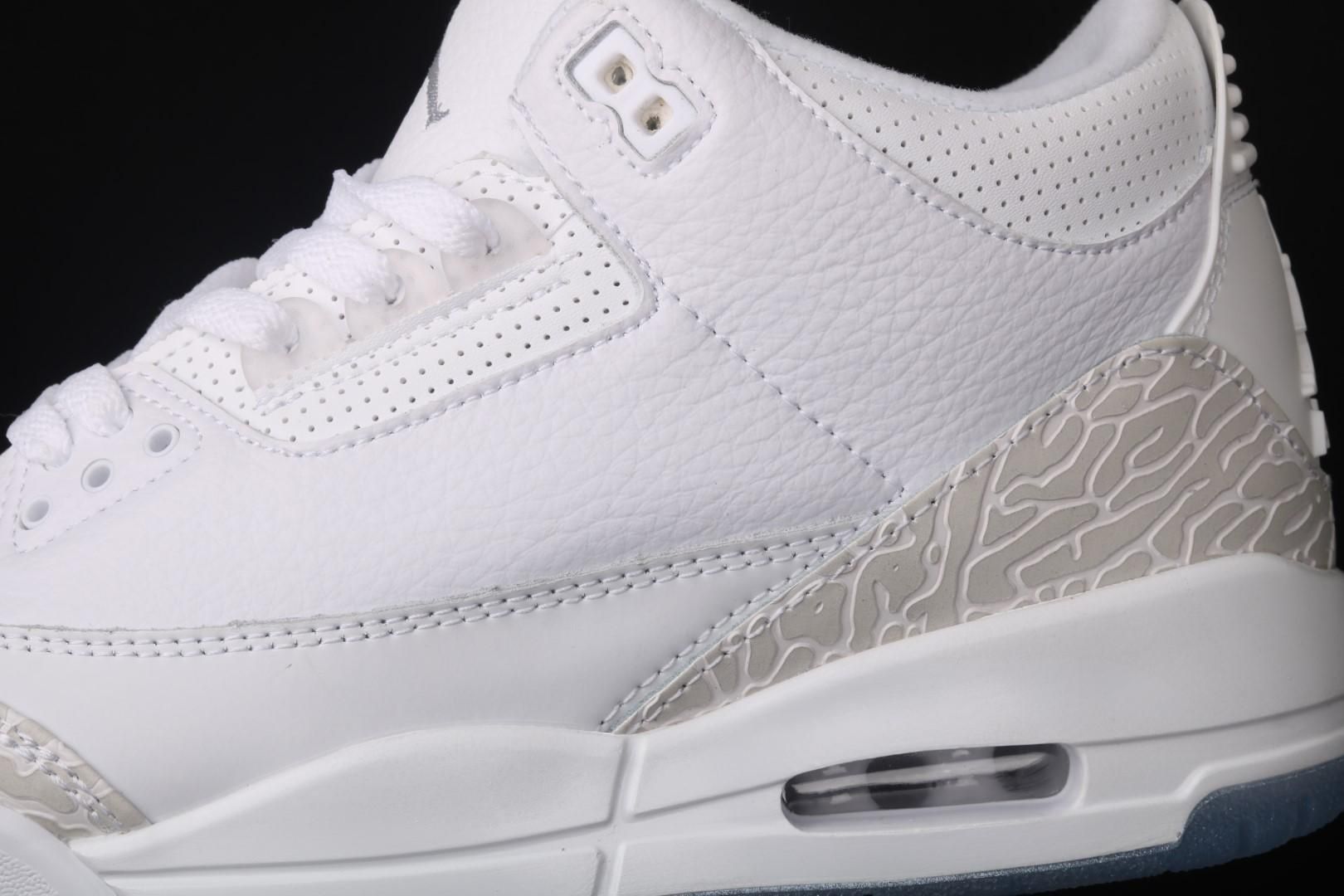 Air Jordan 3 AJ3 Retro - Pure White