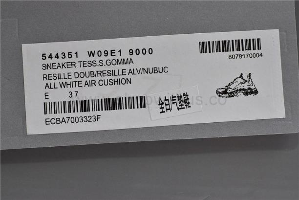 BalenciagaUnisex Triple S Clear Sole - White