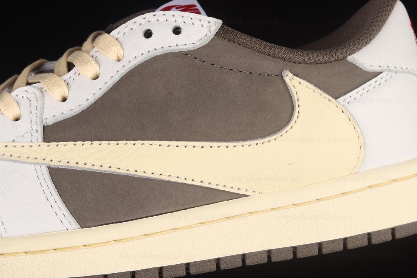 Travis Scott x Air Jordan 1 Low - White Mocha