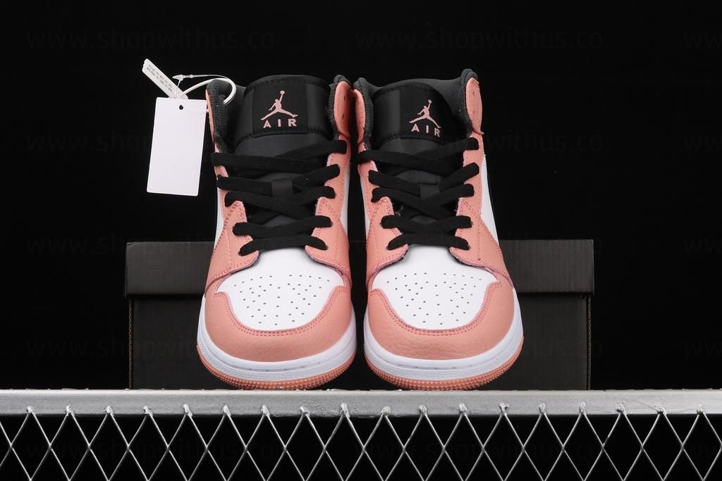 WMNS Air Jordan 1 AJ1 Mid - Pink Quartz